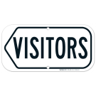 Visitors Left Sign