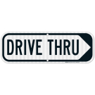 Drive Thru Right Arrow Sign