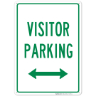 Visitor Parking Sign, No Parking Sign