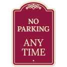 No Parking Anytime Décor Sign