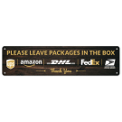 Please Leave Packages In The Box Sign, (SI-7371)