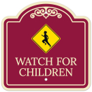 Watch For Children Décor Sign