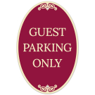 Guest Parking Only Decor Sign, (SI-73848)