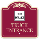 Truck Entrance Décor Sign
