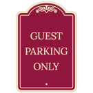Guest Parking Only Décor Sign, (SI-74119)