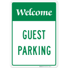 Guest Parking Sign, No Parking Sign
