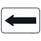 One Direction Left Arrow Sign,